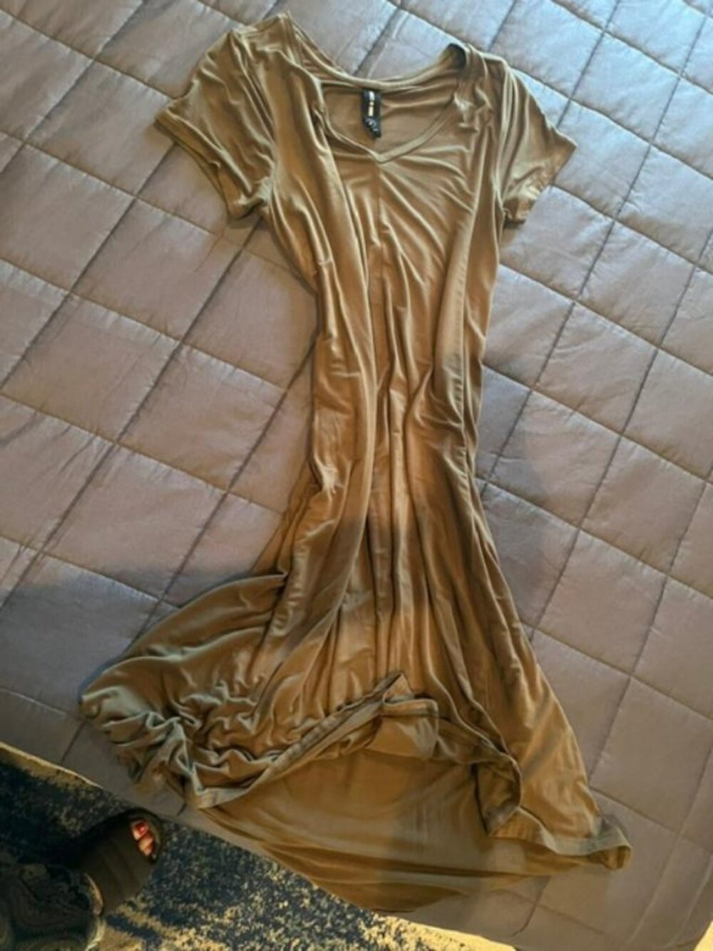 Agnes & Dora olive dress